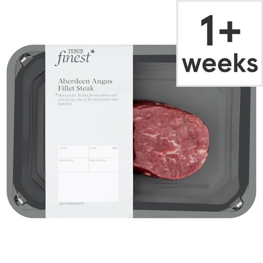 Tesco Finest 1 Beef Fillet Steak Tesco Groceries