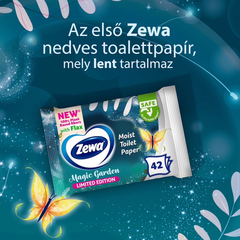 Zewa Limited Edition illatosított nedves toalettpapír 42 db  1. kép
