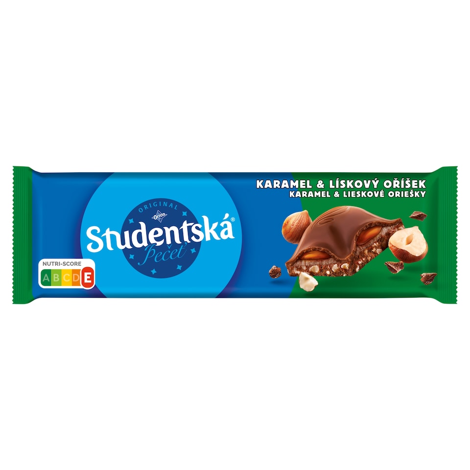 ORION Študentská pečať Hazelnut & Caramel 235 g