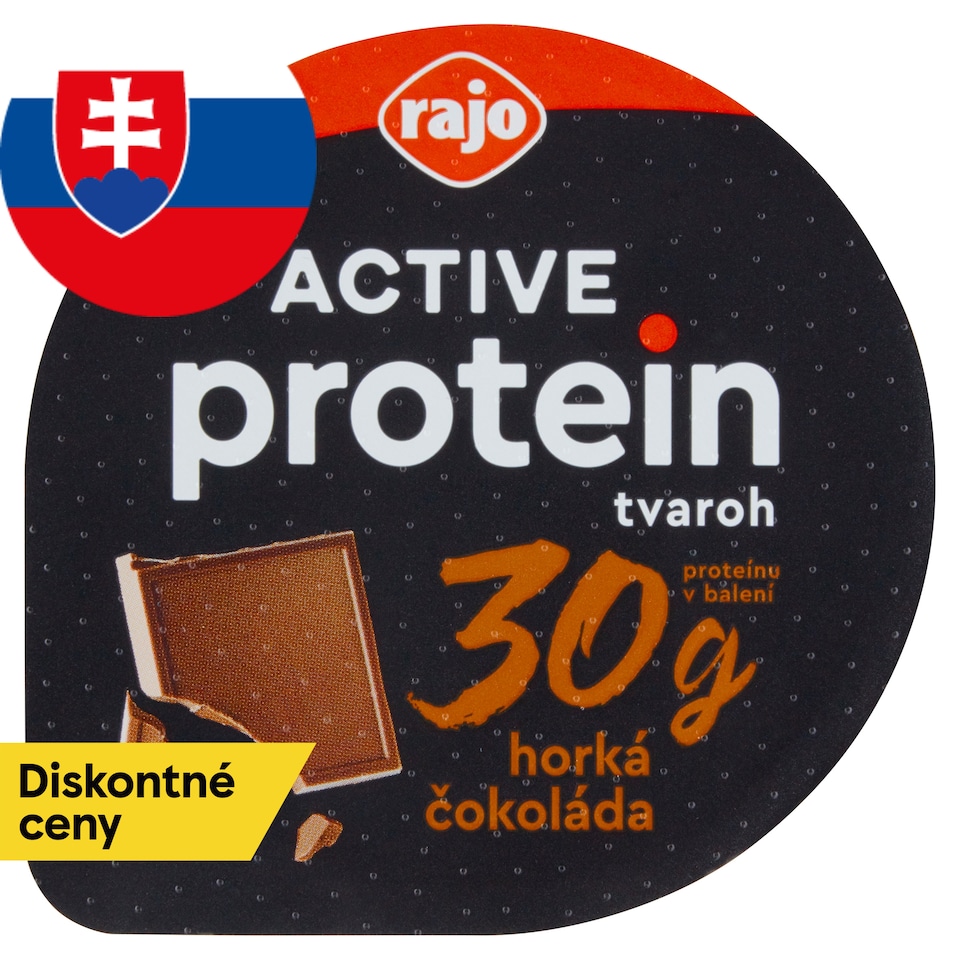 obrázok 1 z Rajo Active Protein tvaroh Horká čokoláda 200 g