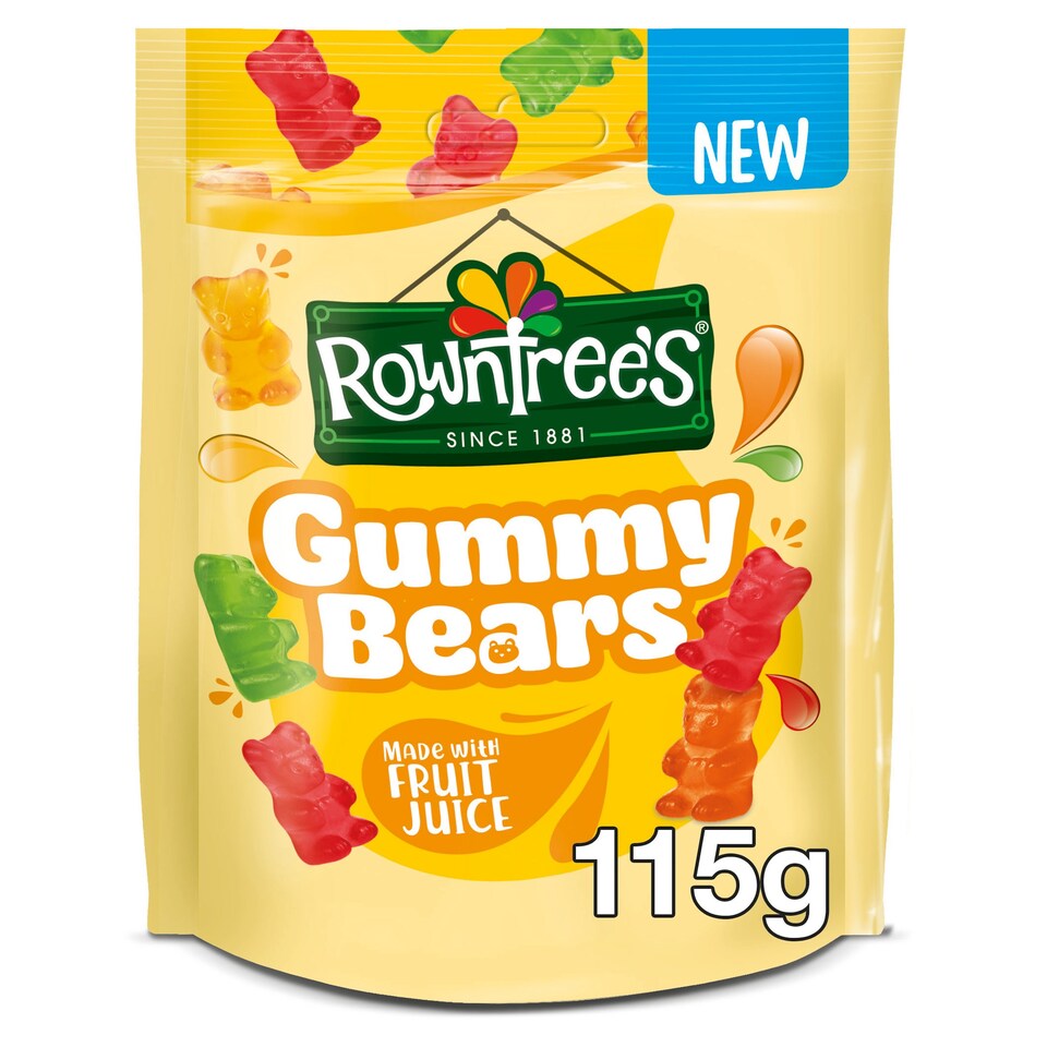 image 1 of Rowntree's Gummy Bears Sharing Bag 115g