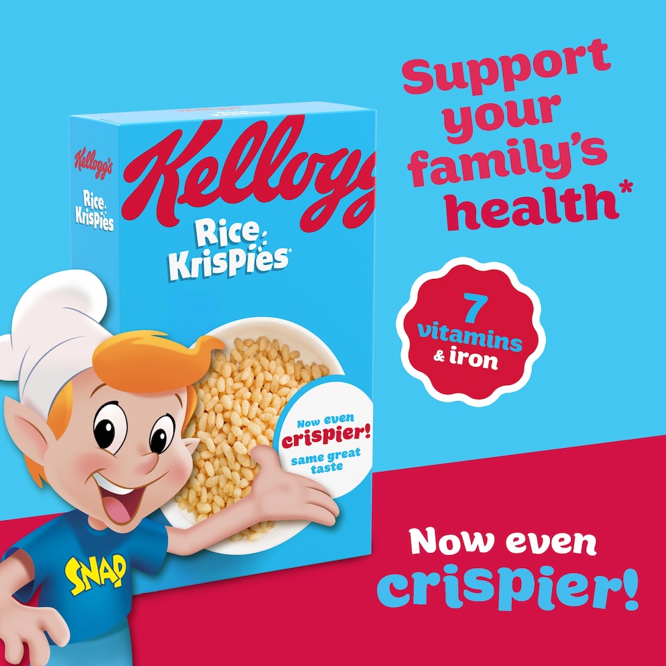 image 1 of Kellogg's Rice Krispies Breakfast Cereal 660g