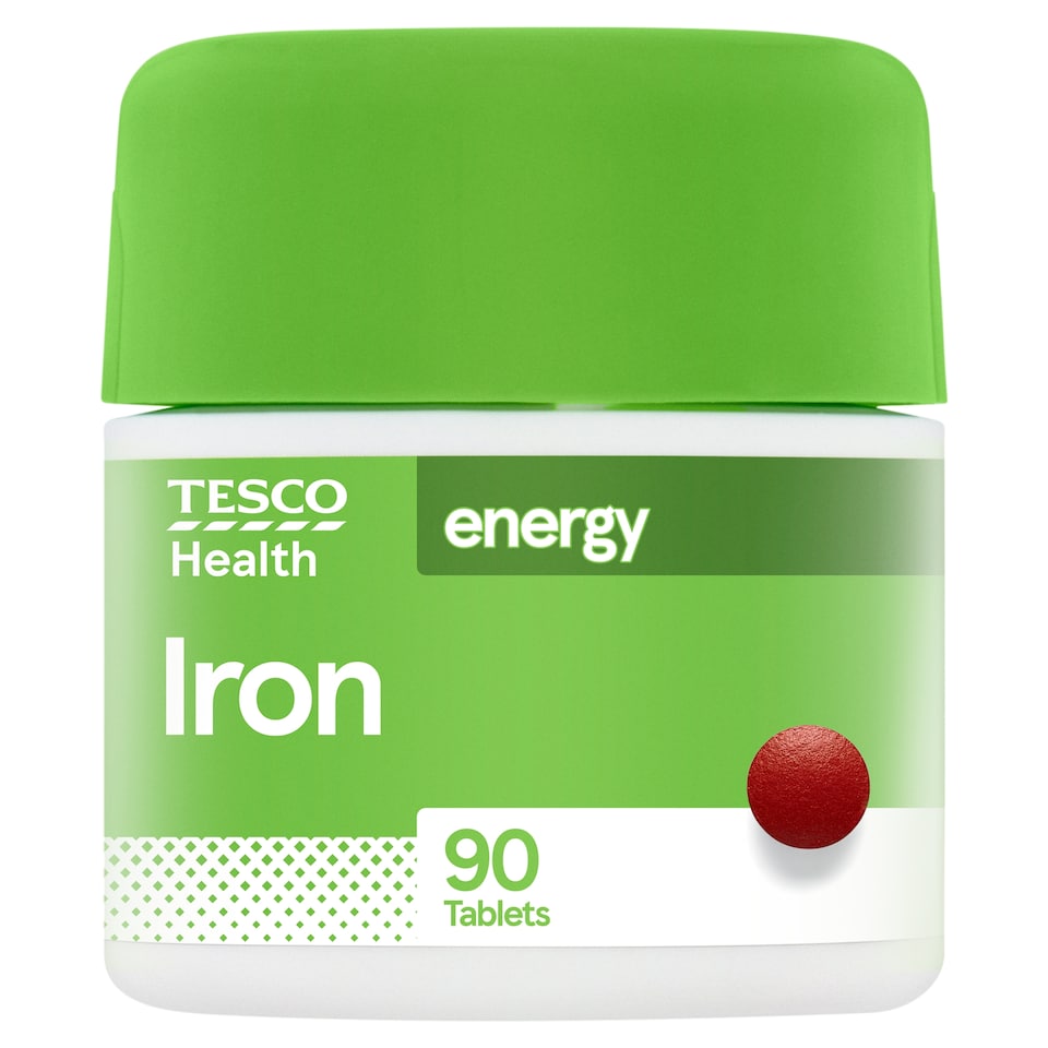 Tesco Health Iron 14mg 90 Tablets