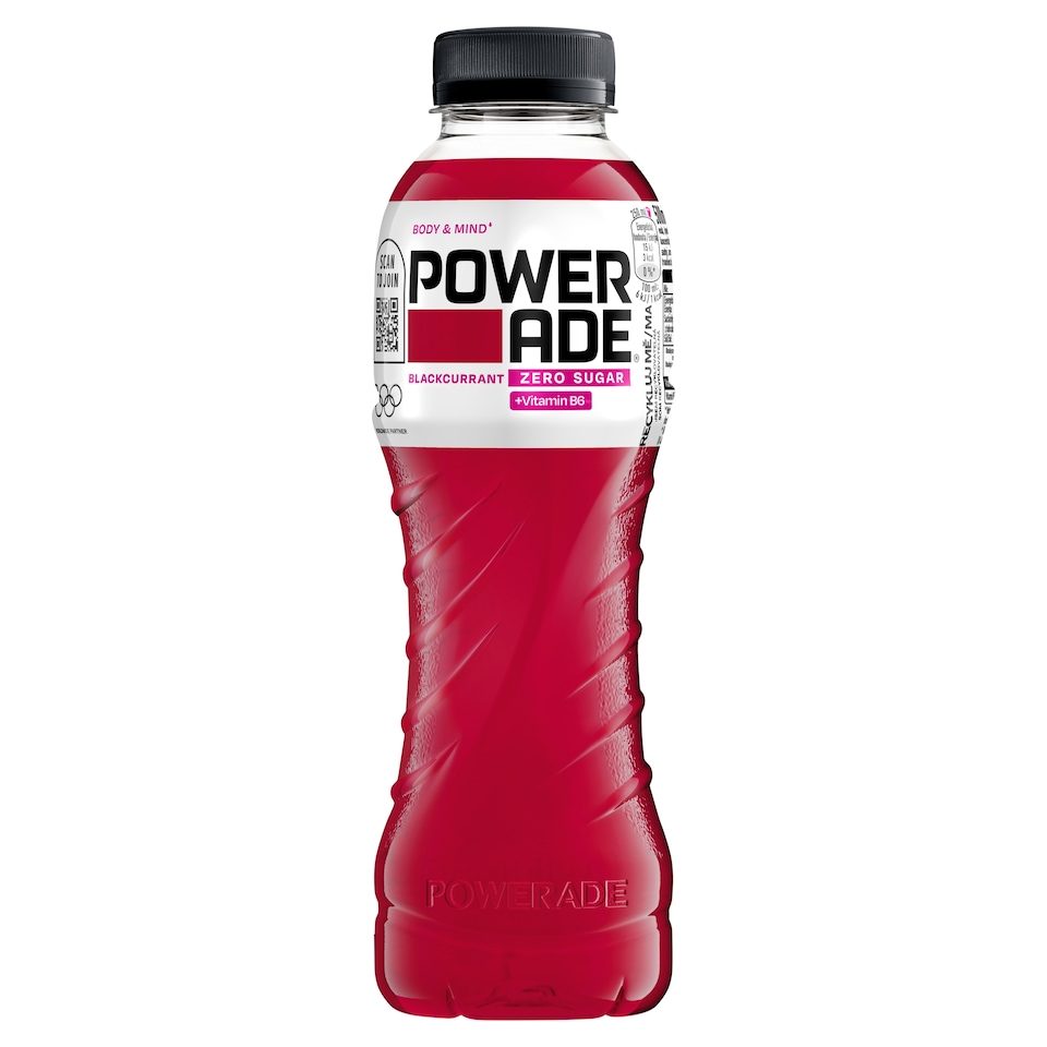Powerade Zero Blackcurrant 500ml
