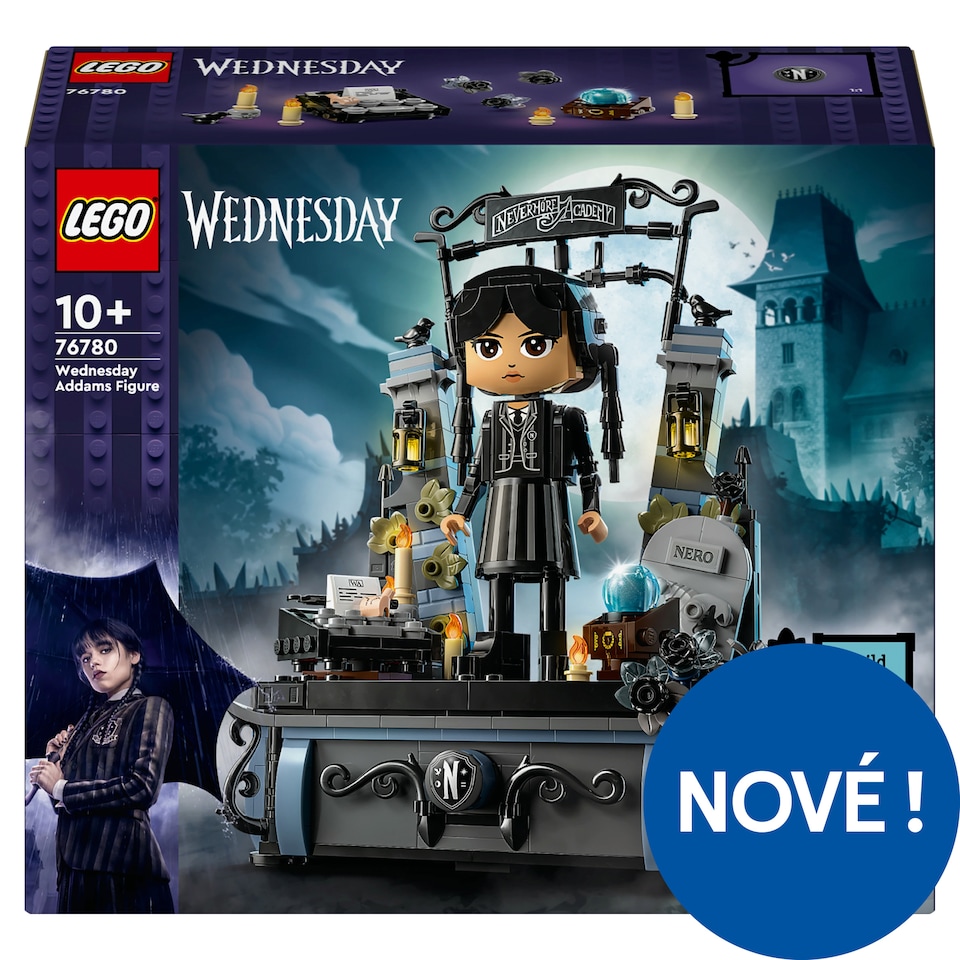 Obrázek 1 pro produkt LEGO Wednesday 76780 Figurka: Wednesday Addamsová