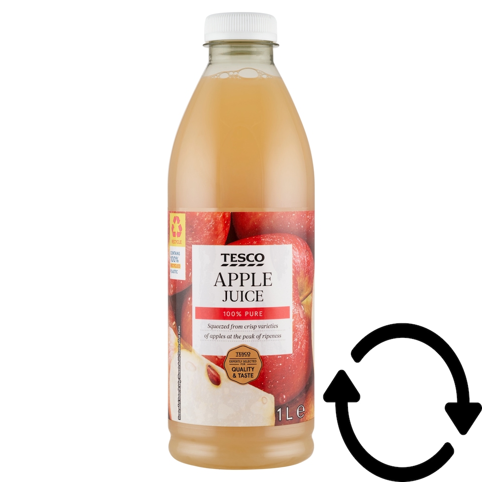 Tesco 100% Apple Juice 1 l 