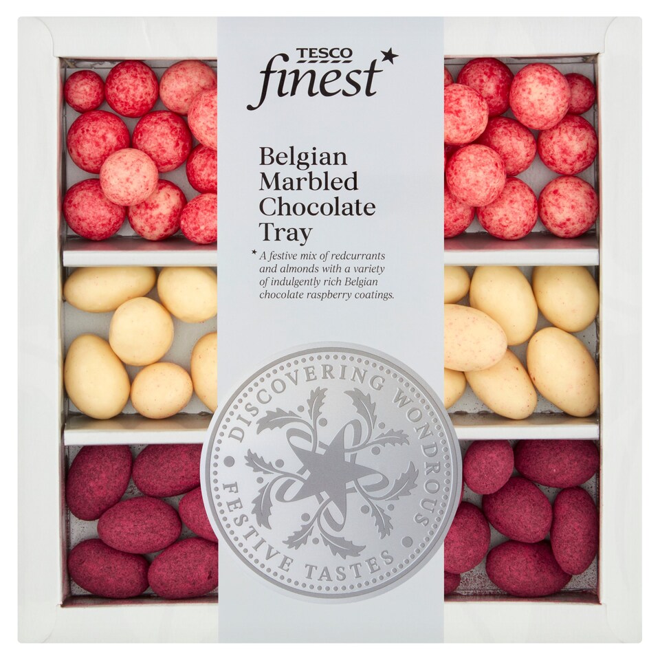 Tesco Finest Marble Chocolate Tray 270G