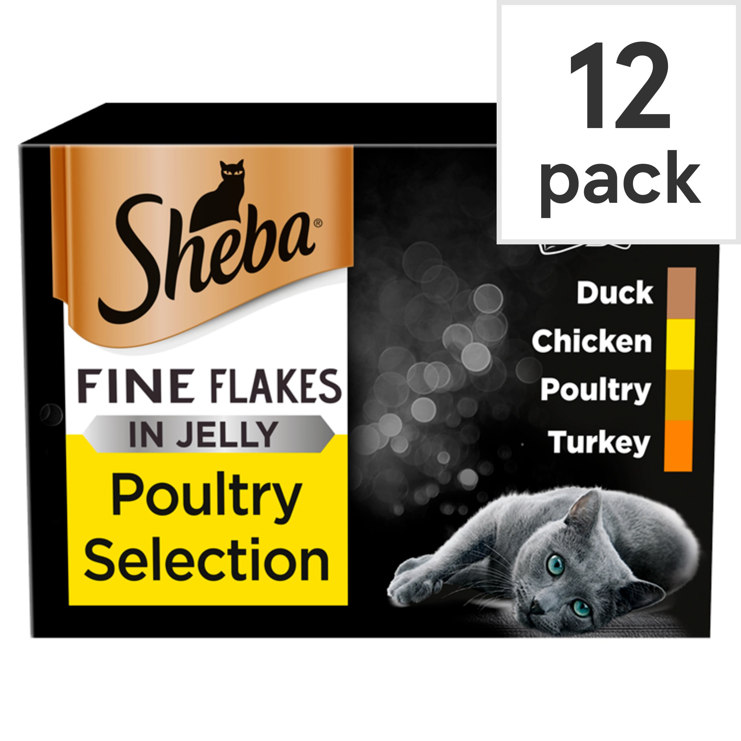 Stuzzy Natvoer Voor Volwassen Katten - Kalf & Ham In Lekkere Geleien (24 Zakjes à 85g)