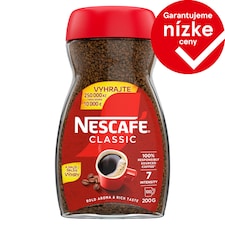NESCAFÉ CLASSIC, instantná káva, 200 g