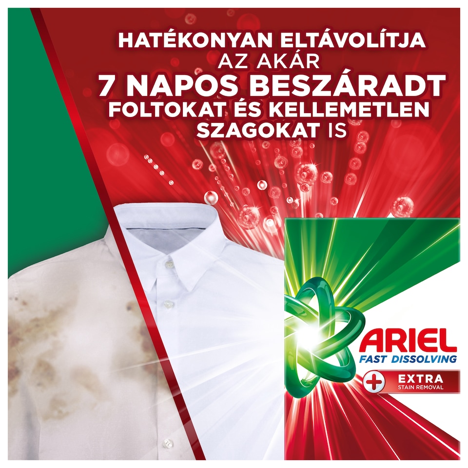 image 1 of Ariel Washing Powder 3.74kg, 68 Washes, +Ultra Oxi Effect