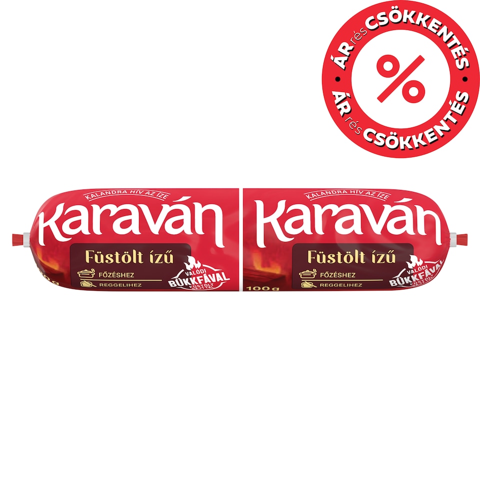 image 1 of Karaván Smoke Flavoured, Fat, Processed Cheese Spread 100 g