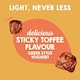 image 3 of Light & Free Sticky Toffee Greek Style Fat Free Yoghurt 4x115g