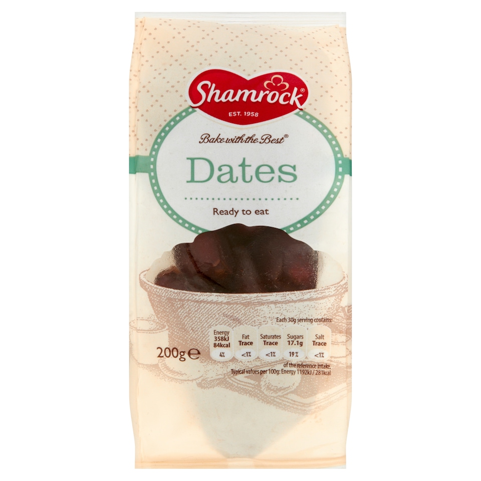 Shamrock Just Dates 250G