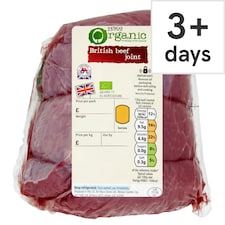 Tesco Organic Beef Roasting Joint