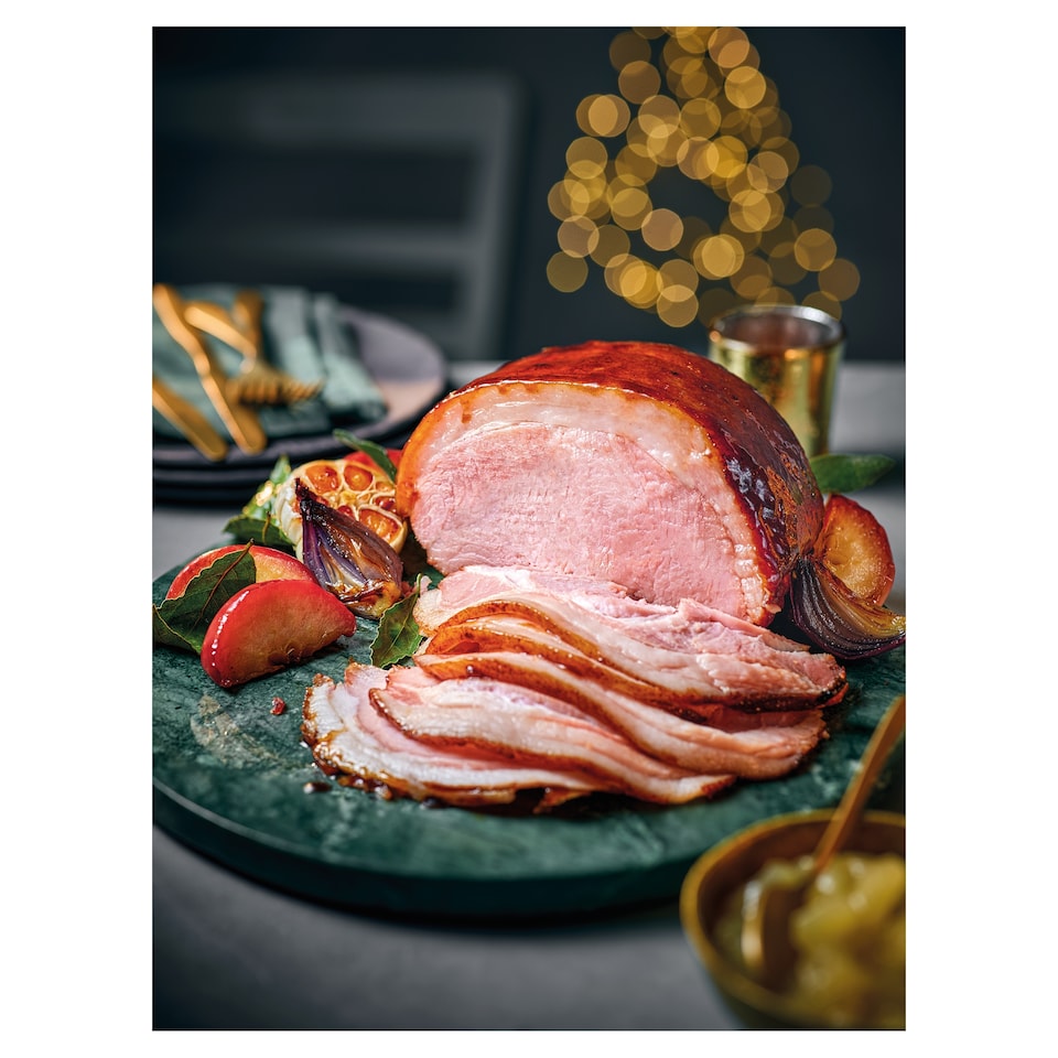 image 1 of 50. Tesco Finest Dry Cured Muscovado Gammon Joint 1kg (Serves 6)