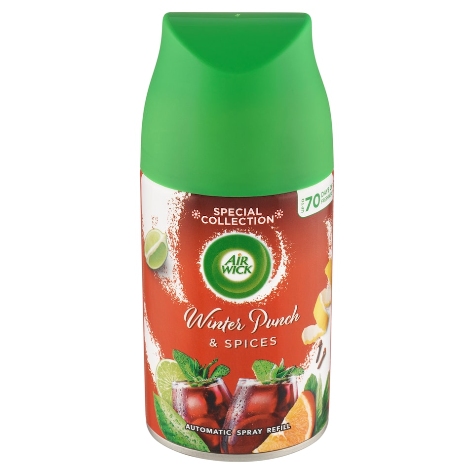image 1 of Air Wick Freshmatic Winter Punch & Spices Automatic Spray Refill 250ml