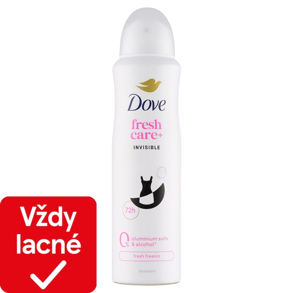 obrázok 1 z Dove 0% Invisible Care dezodorant sprej 150 ml
