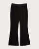 image 4 of F&F Seam Detail Tuxedo Kickflare Trousers in Black