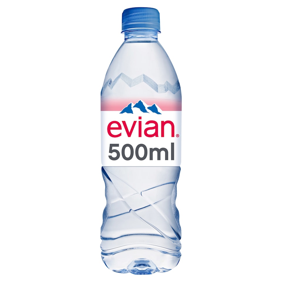 image 1 of Evian Natural Bottled Mineral Still Water 500ml