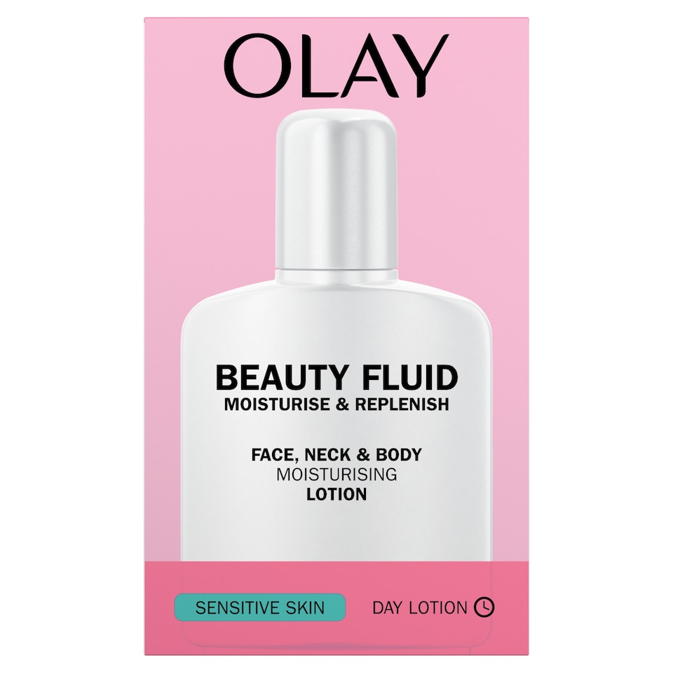 image 1 of Olay Beauty Fluid Sensitive Skin Moisturiser 200Ml