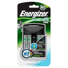 Energizer Pro Charger with 4 AA rechargeable Batteries included