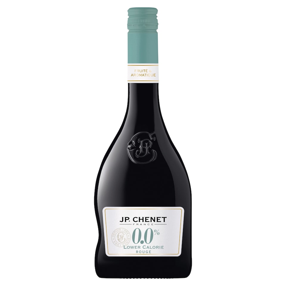 JP. Chenet 0.0% Rouge Red Aromatized Drink Based on De-Alcoholised Wine 750 ml