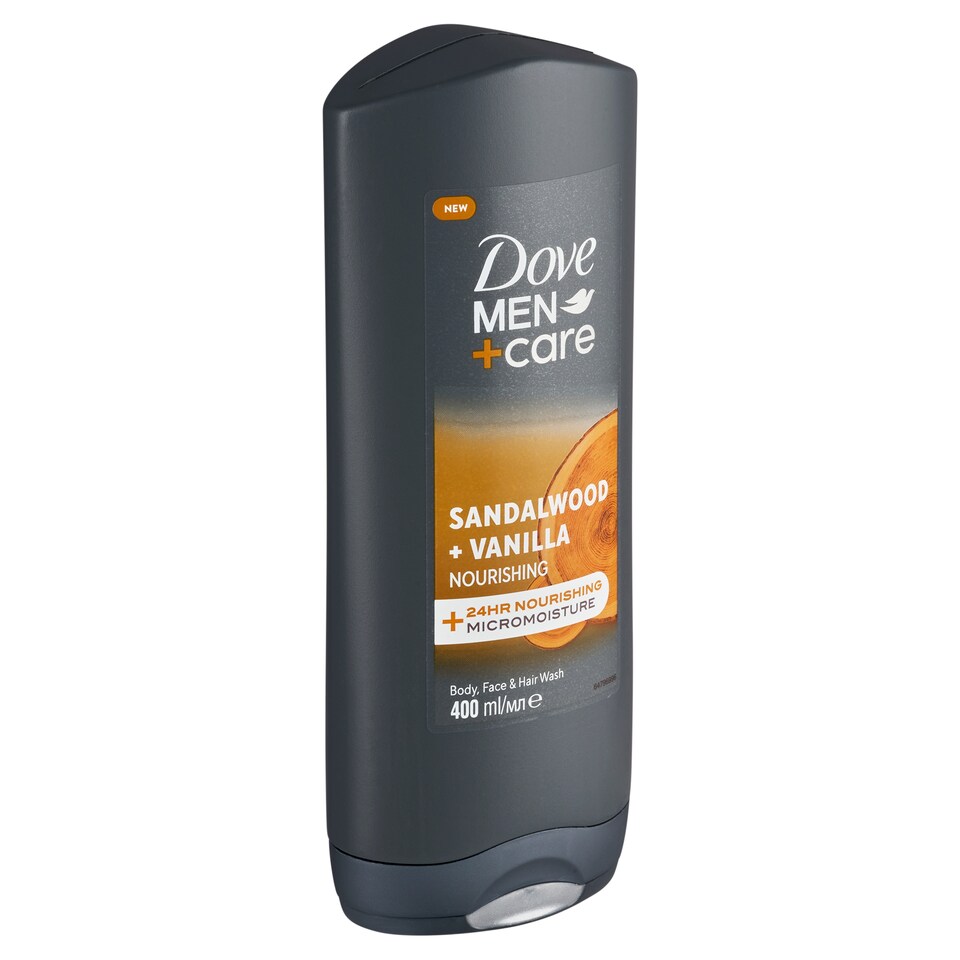 Dove Men+Care Sandalwood&Vanilla Sprchový gel 400ml