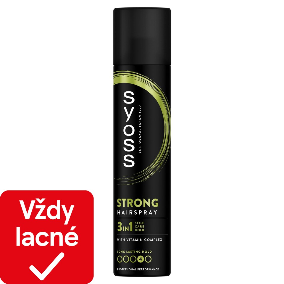obrázok 1 z Syoss lak na vlasy Strong Hold 300 ml