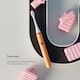 image 2 of Ordo Sonic Edge Rechargeable Toothbrush - Peach Sunrise