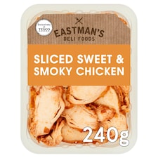 Eastmans Sweet And Smoky Chicken Chunks 240G