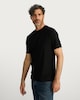 image 1 of The F&F Edit Supima® Cotton Crew Neck T-Shirt in Black