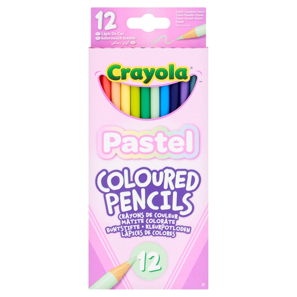 Crayola Pastel Pencils 12 Pack