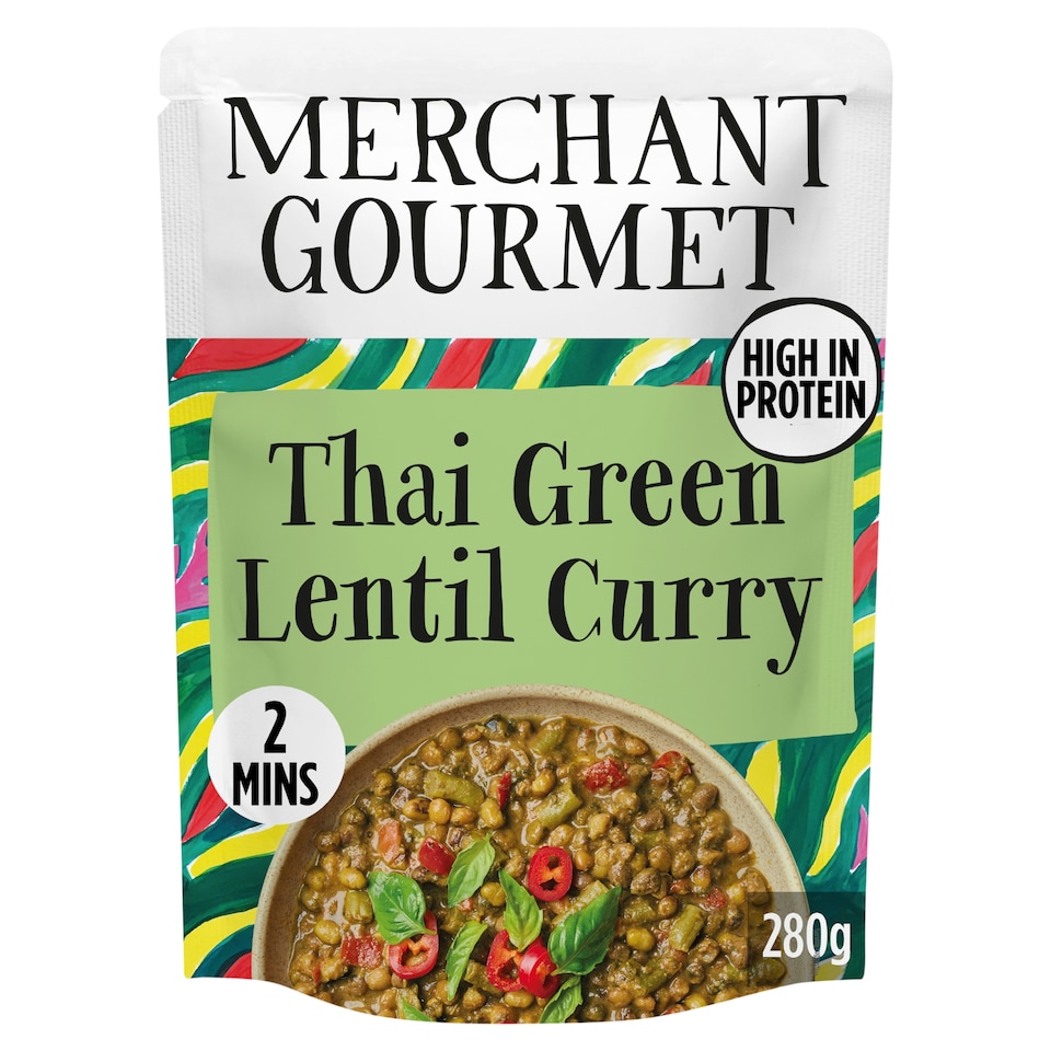 image 1 of Merchant Gourmet Thai Green Lentil Curry 280g