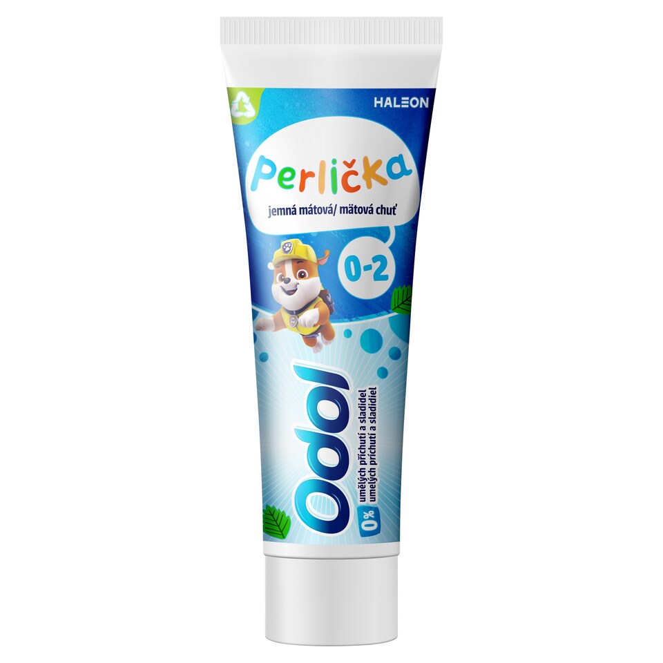 obrázok 1 z Odol Perlička jemná mätová chuť zubná pasta s fluoridom 50 ml