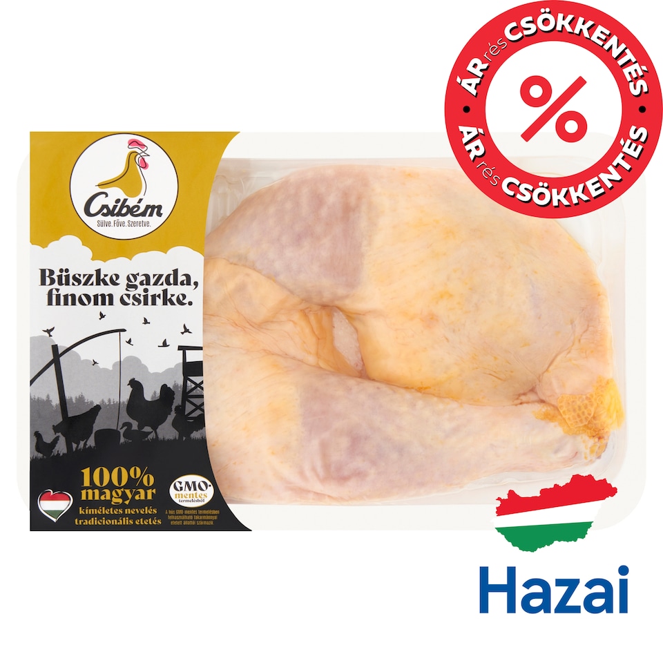 Csibém friss csirke egészcomb 450 g