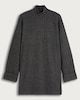 image 4 of F&F Ribbed High Neck Long Sleeved Tunic in Grey