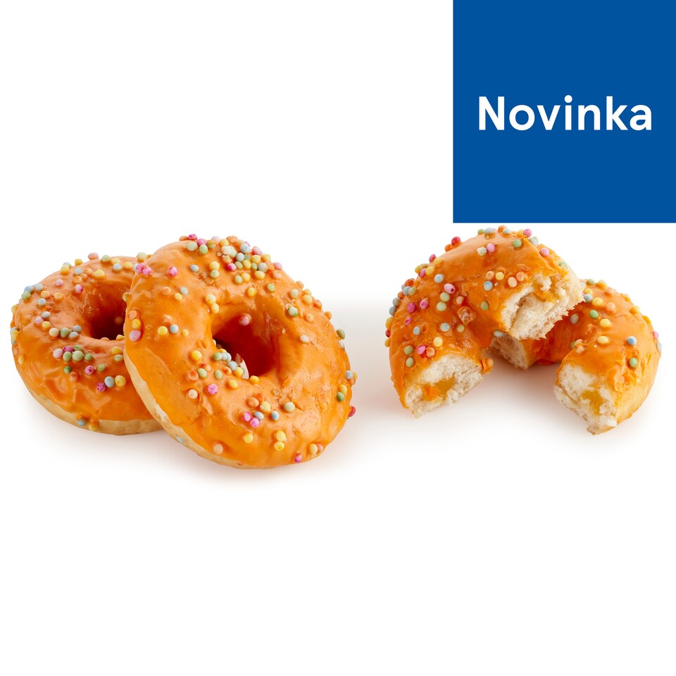 image 1 of Tesco Donut with Passion Fruit Filling 68 g