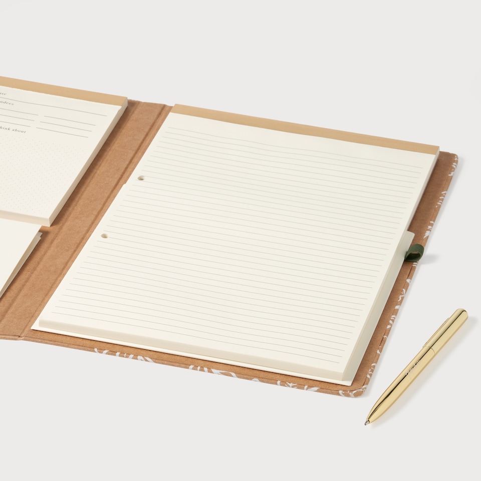 image 1 of Paperchase Full Bloom Padfolio