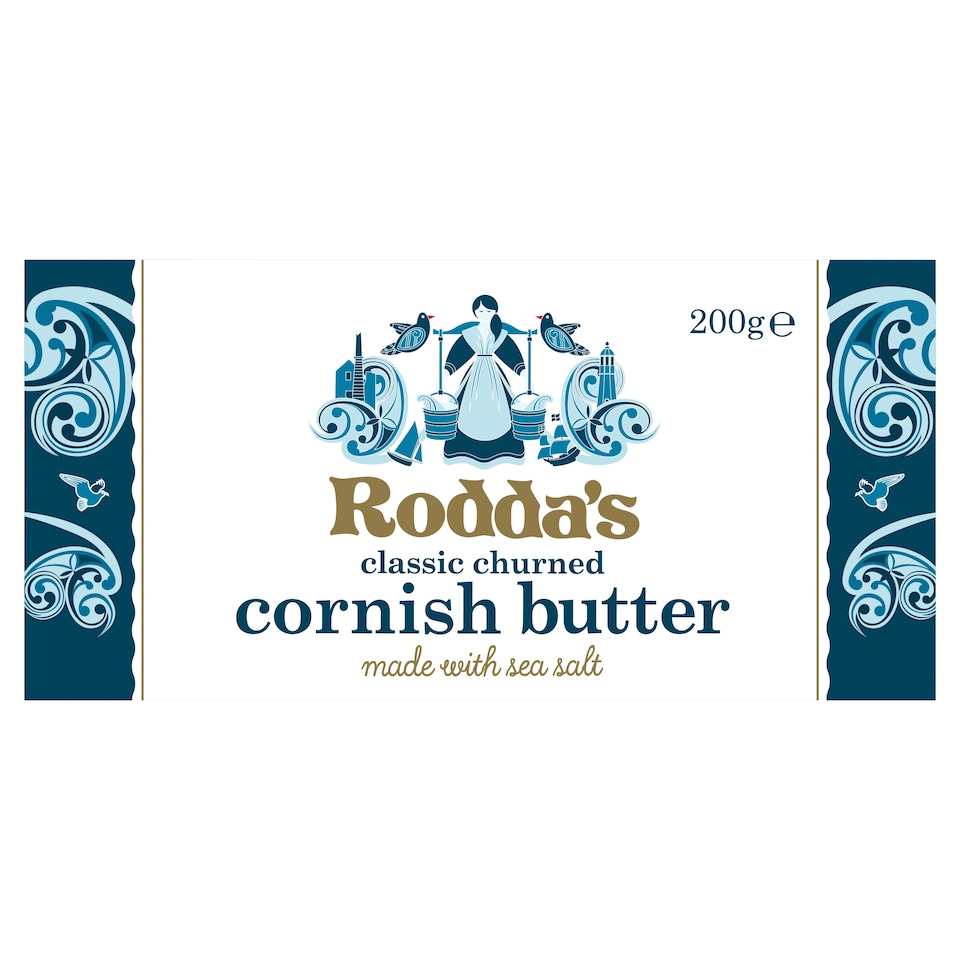 Rodda's Classic Cornish Salted Butter 200g