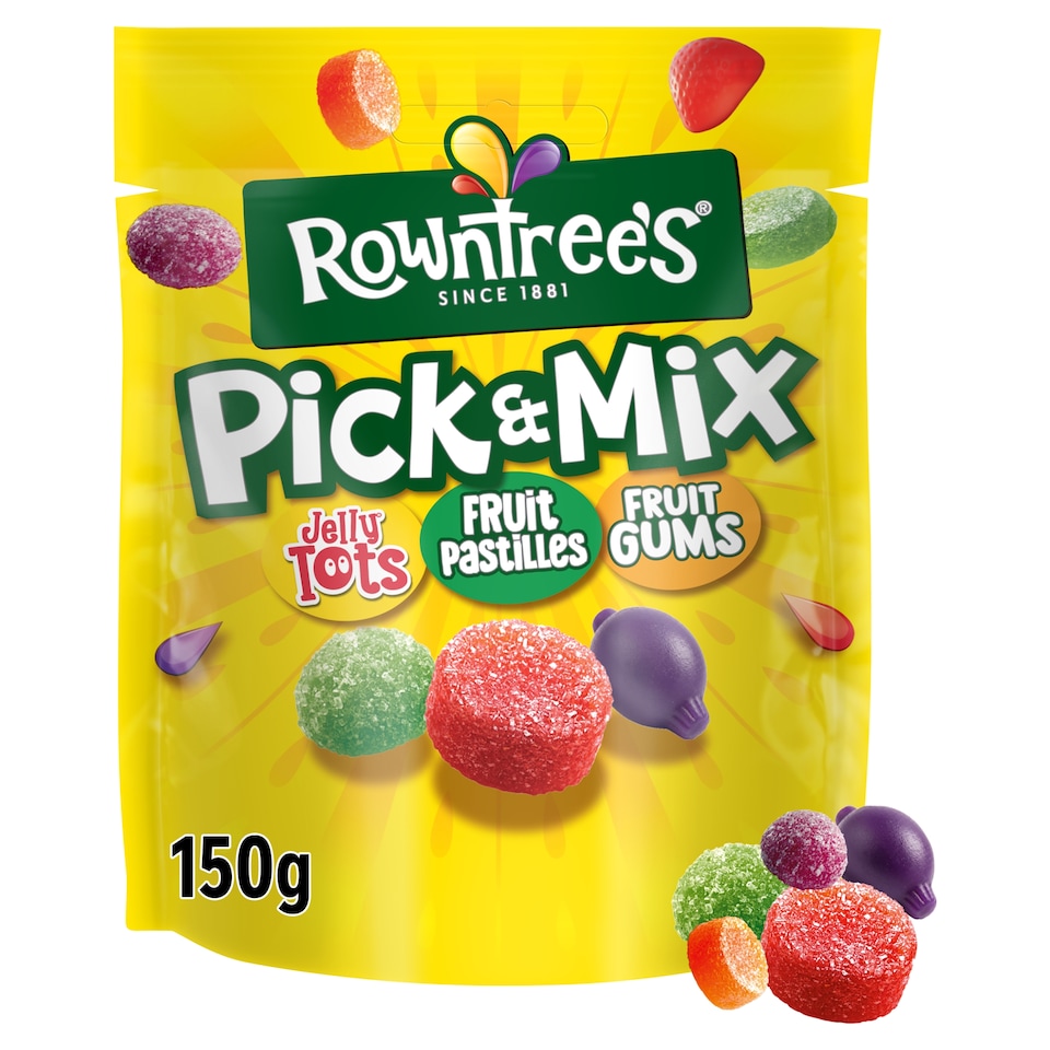 image 1 of Rowntree's Pick & Mix Sweets Sharing Bag 150g