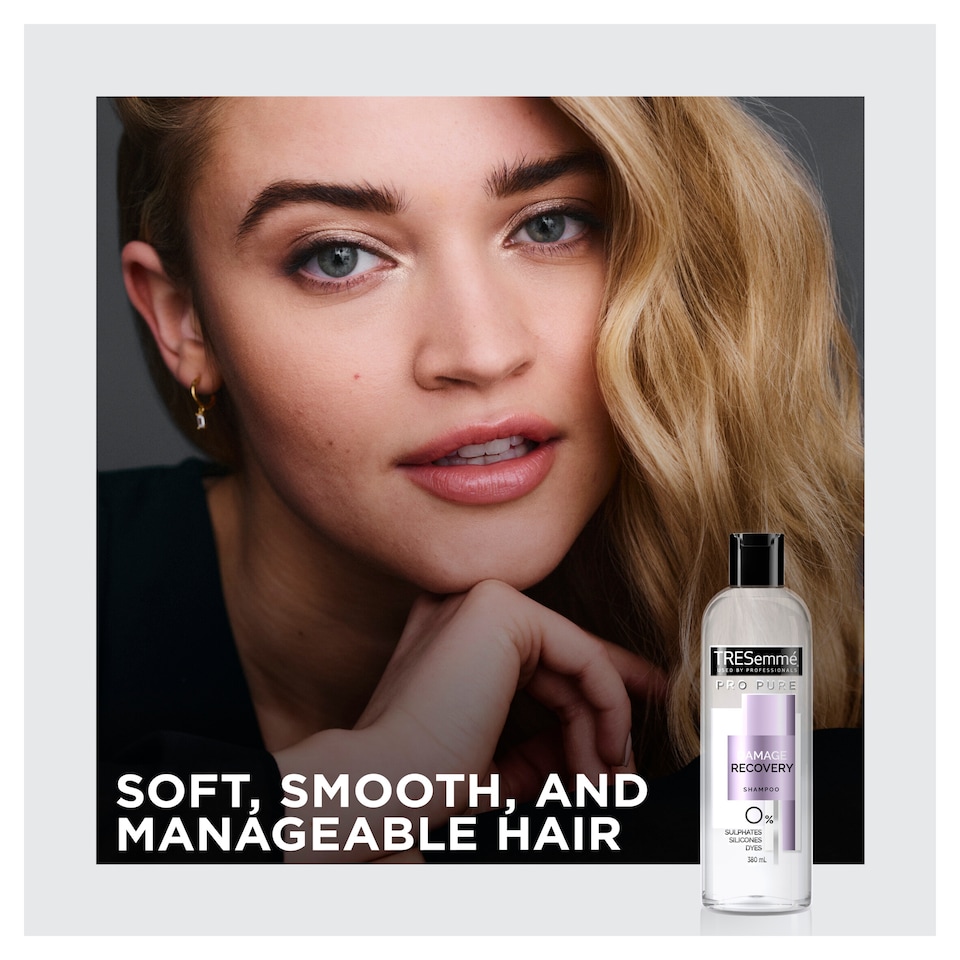 image 1 of Tresemme Propure Damage Recovery Shampoo 380Ml