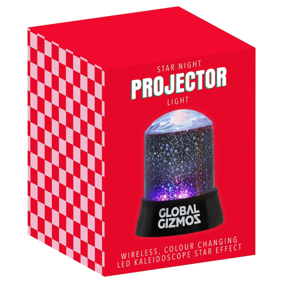 image 1 of Global Gizmos Star Night Projector Light 