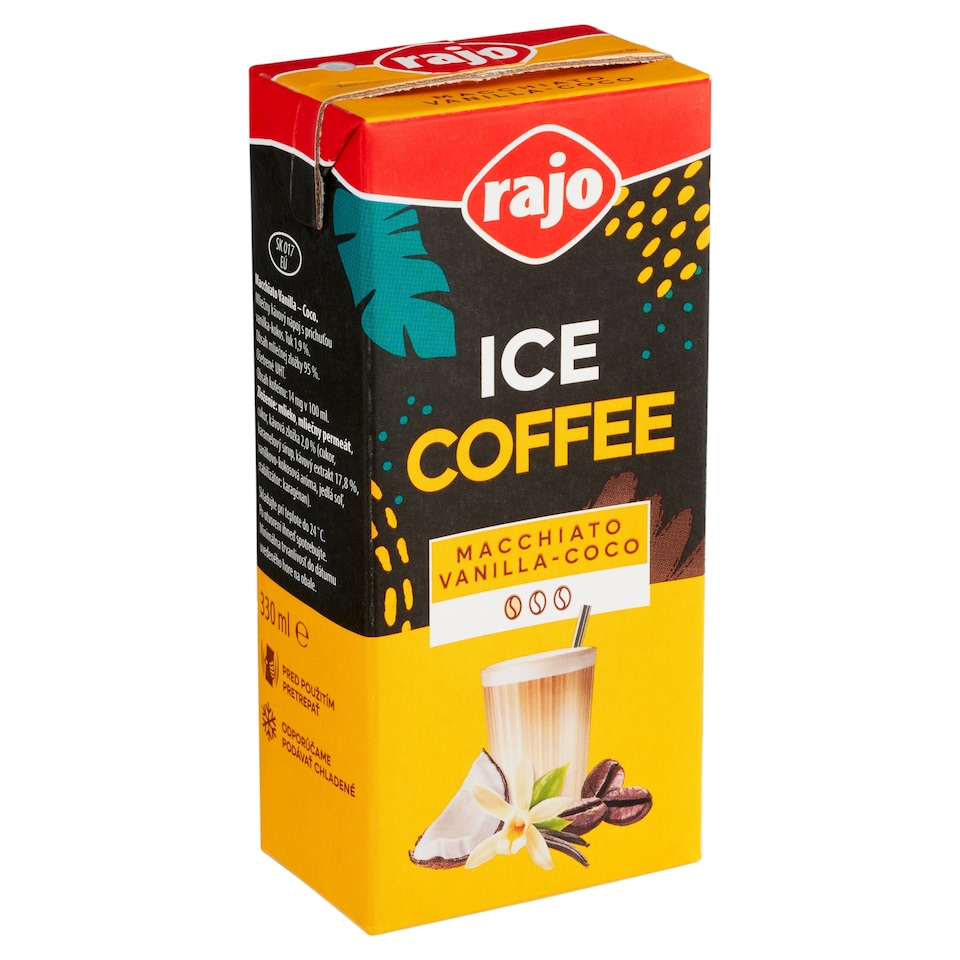 obrázok 1 z Rajo Ice Coffee Macchiato Vanilla - Coco 330 ml