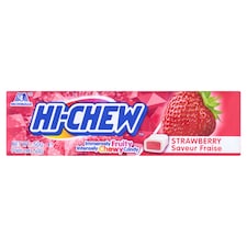 Hi-Chew Strawberry Flavoured Chewy Sweets 50g