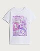 image 4 of K-Pop Demon Hunters Pure Cotton Huntrix Print T-Shirt in White