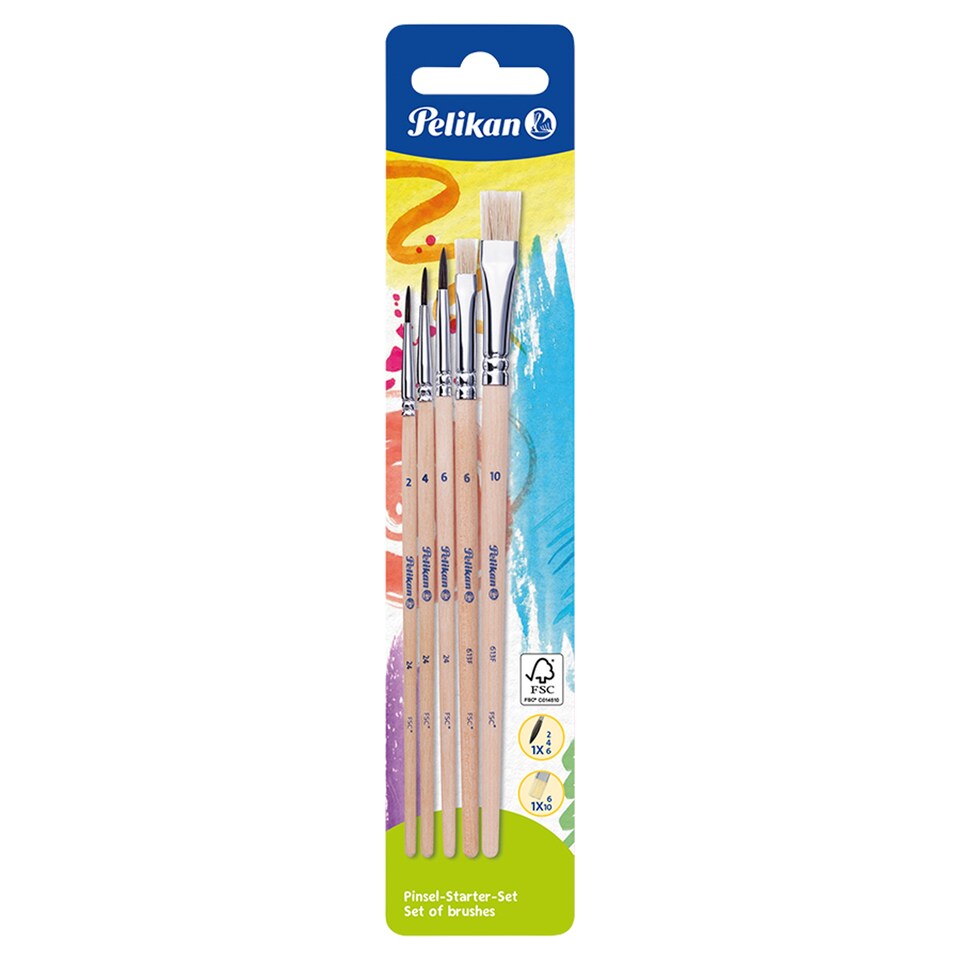 Pelikan Brushes Starter Set 5 pcs