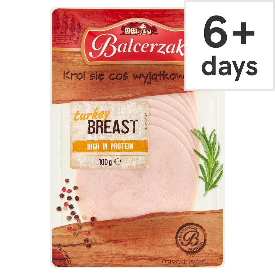 Balcerzak Turkey Breast Slices 100G