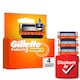 Gillette Fusion5 Power Borotvabetét Férfi Borotvához, 4 Borotvabetétek, Nagyobb Krémezőcsík  1. kép