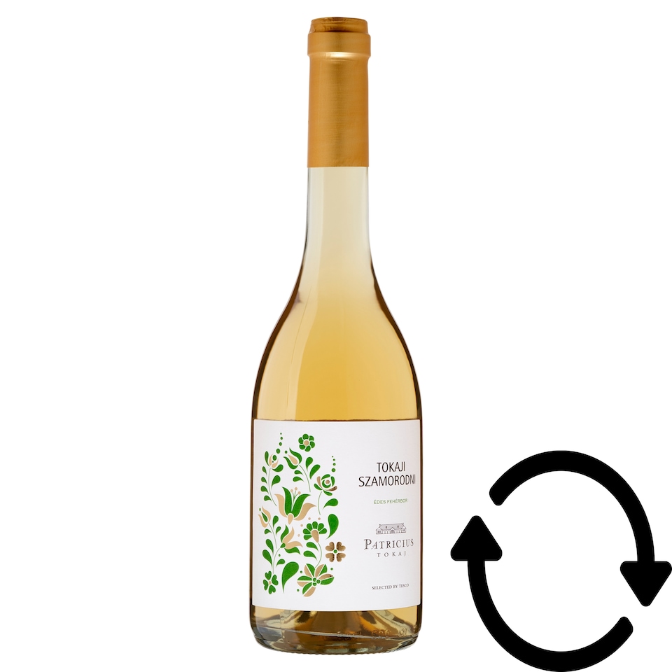 Tokaji Szamorodni édes fehérbor 12,5% 500 ml