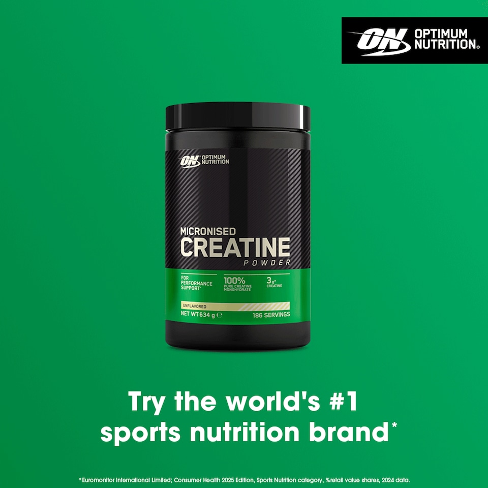 image 1 of Optimum Nutrition Micronised Creatine Unflavoured Powder 634g